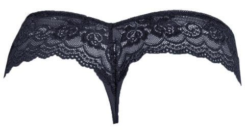 Cottelli LINGERIE Stringi XL z elastycznej koronki, wysoki stan Cottelli LINGERIE Stringi XL z elastycznej koronki, wysoki stan
