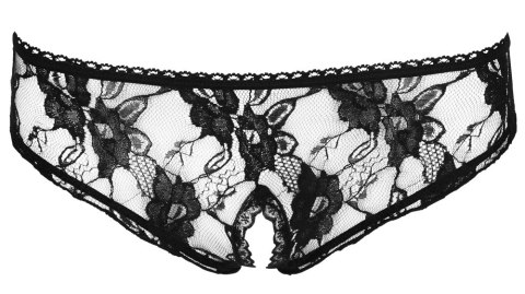 Cottelli Lingerie figi koronkowe z otwartą strefą czarne M Cottelli Lingerie figi koronkowe z otwartą strefą czarne M