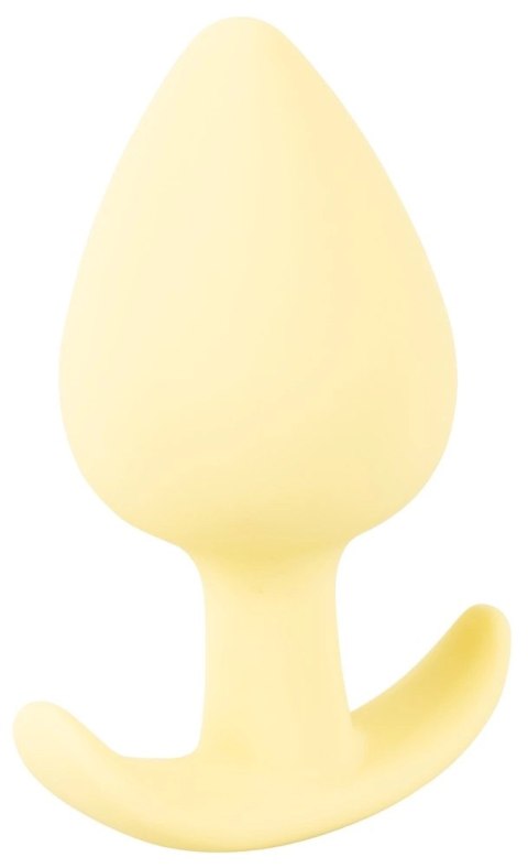 Cuties Korek Intymny Silikonowy Żołty 6,5 cm - Model Stożkowy Mini Cuties Korek Intymny Silikonowy Żołty 6,5 cm - Model Stożkowy Mini