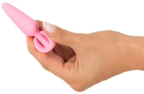 Cuties Korek Stożkowy Silikonowy Rożowy 8,4 cm - Model Anatomiczny Cuties Korek Stożkowy Silikonowy Rożowy 8,4 cm - Model Anatomiczny