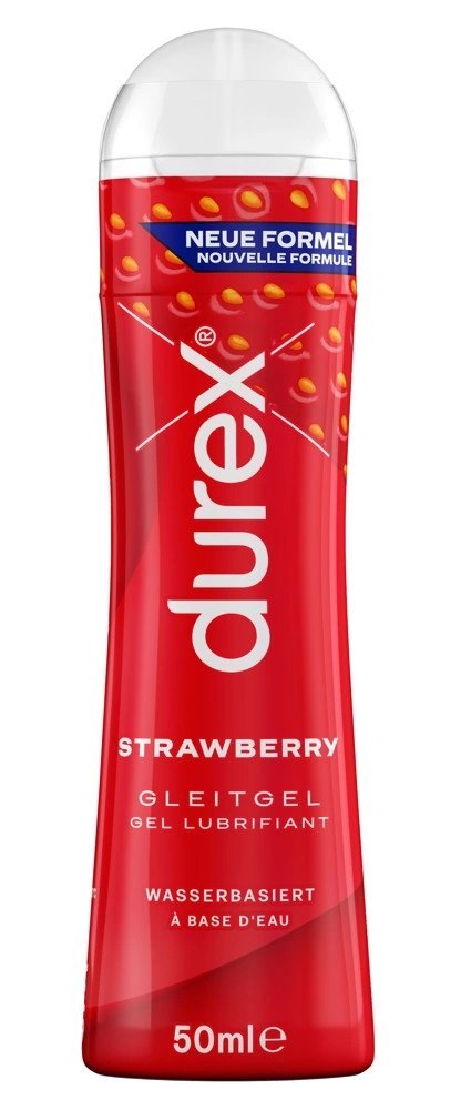 Durex Play Truskawkowy Żel Nawilżający 50 ml - nawilżenie i świeżość Durex Play Truskawkowy Żel Nawilżający 50 ml - nawilżenie i świeżość