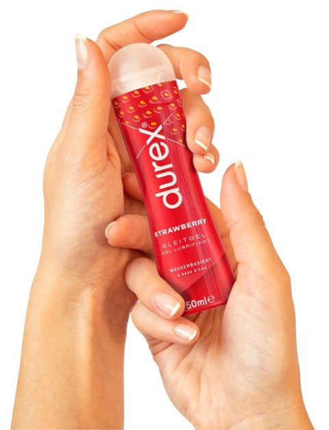 Durex Play Truskawkowy Żel Nawilżający 50 ml - nawilżenie i świeżość Durex Play Truskawkowy Żel Nawilżający 50 ml - nawilżenie i świeżość