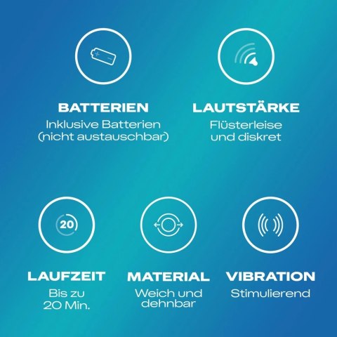 Durex Pleasure Ring - Wibrujący silikonowy pierścień jednorazowy Durex Pleasure Ring - Wibrujący silikonowy pierścień jednorazowy