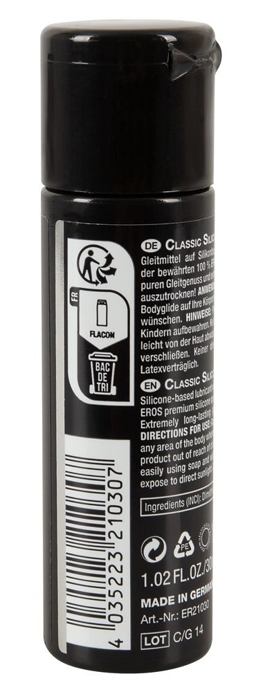 EROS Silikonowy żel intymny 30 ml - bezbarwny, delikatny, medyczny EROS Silikonowy żel intymny 30 ml - bezbarwny, delikatny, medyczny