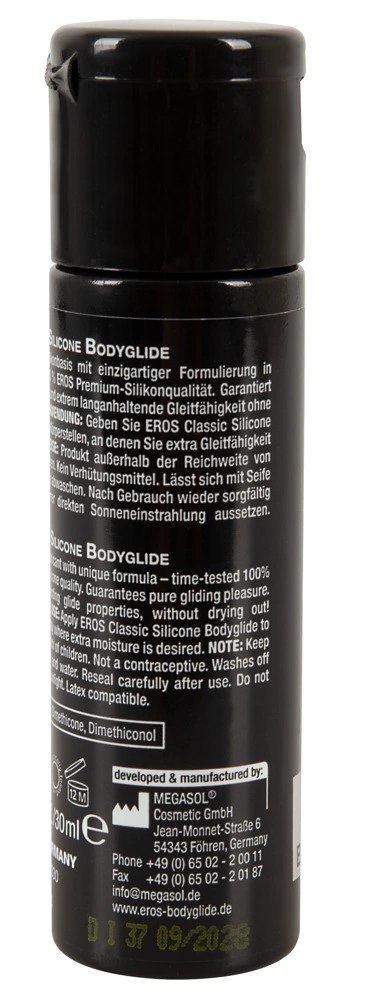 EROS Silikonowy żel intymny 30 ml - bezbarwny, delikatny, medyczny EROS Silikonowy żel intymny 30 ml - bezbarwny, delikatny, medyczny