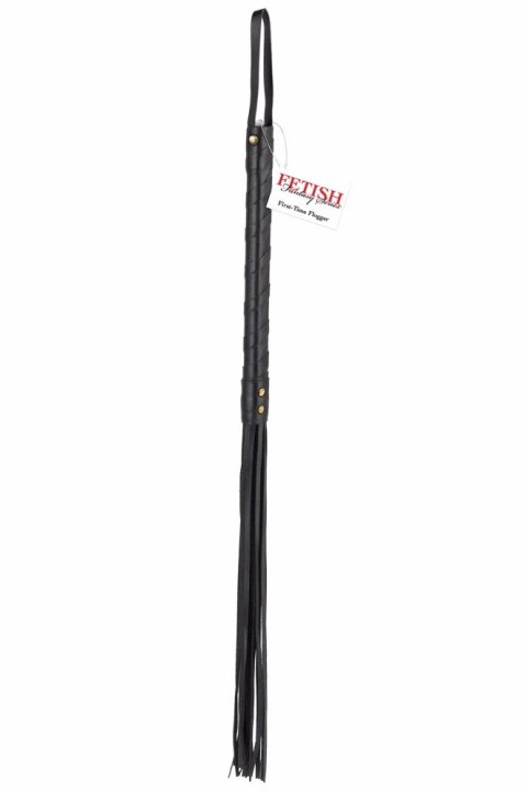 Fetish Fantasy Series Pejcz Czarny 63,5 cm imitacja skory lekki Fetish Fantasy Series Pejcz Czarny 63,5 cm imitacja skory lekki
