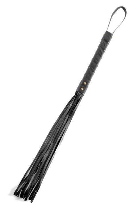 Fetish Fantasy Series Pejcz Czarny 63,5 cm imitacja skory lekki Fetish Fantasy Series Pejcz Czarny 63,5 cm imitacja skory lekki