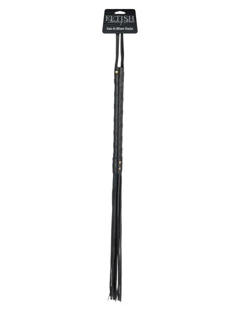 Fetish Fantasy Series Pejcz Skorzany Czarny z Paskiem 63,5 cm Fetish Fantasy Series Pejcz Skorzany Czarny z Paskiem 63,5 cm