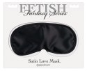 Fetish Fantasy Series maska na oczy czarna z wyściołką uniwersalna