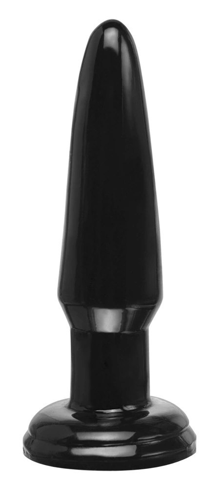 Fetish Fantasy Stożkowa Wtyczka Anatomiczna z Podstawą Ssącą Czarna 11,4 cm Fetish Fantasy Stożkowa Wtyczka Anatomiczna z Podstawą Ssącą Czarna 11,4 cm