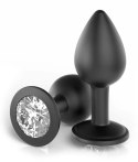 HookUp Panties Crotchless Secret Gem Stringi XL-XXL z ozdobą silikonową