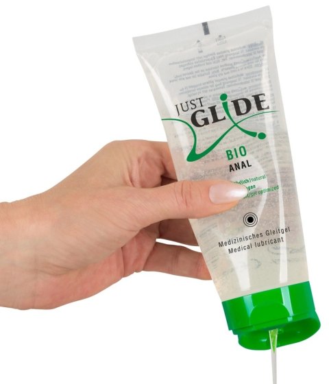 Just Glide Bio Anal żel intymny wodny 200ml ekologiczny, bezzapachowy Just Glide Bio Anal żel intymny wodny 200ml ekologiczny, bezzapachowy