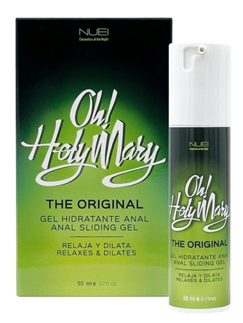 Nuei Holy Mary Anal Gel żel nawilżający z olejem konopi 50 ml Nuei Holy Mary Anal Gel żel nawilżający z olejem konopi 50 ml