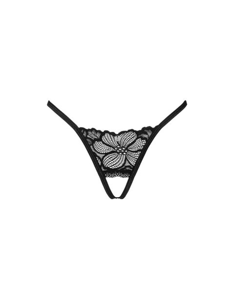 Obsessive Serafia XL/2XL stringi koronkowe kwiatowe bezszwowe Obsessive Serafia XL/2XL stringi koronkowe kwiatowe bezszwowe