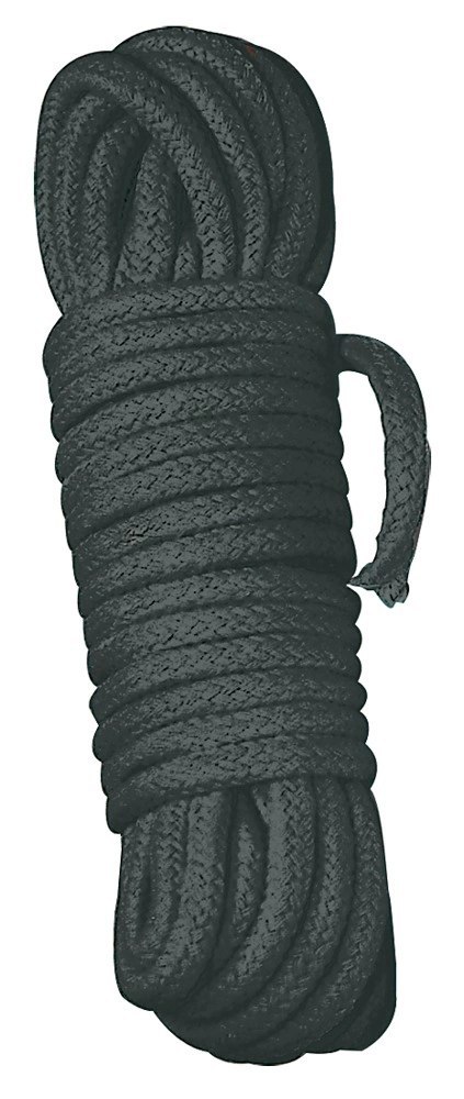 Shibari Bondage lina bawełniana czarna 10m do zastosowań intymnych Shibari Bondage lina bawełniana czarna 10m do zastosowań intymnych