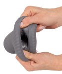 Stroker Handy Squeezable 02 - ręczna maszyna intymna, elastyczna, TPE, 15 cm