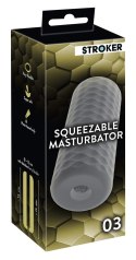 Stroker Handy Squeezable 03 - elastyczna maszyna intymna, 15 cm