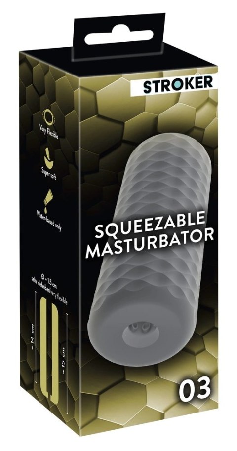 Stroker Handy Squeezable 03 - elastyczna maszyna intymna, 15 cm Stroker Handy Squeezable 03 - elastyczna maszyna intymna, 15 cm