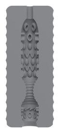 Stroker Handy Squeezable 03 - elastyczna maszyna intymna, 15 cm