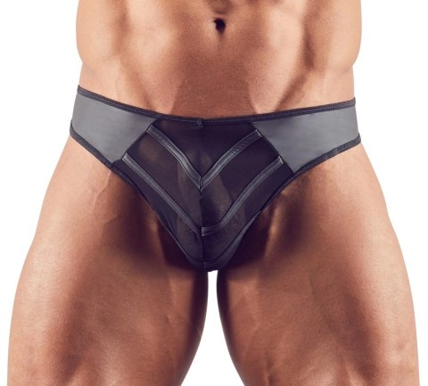 Svenjoyment Stringi Męskie Rio XL Czarny Matowy Połysk Powernet Svenjoyment Stringi Męskie Rio XL Czarny Matowy Połysk Powernet