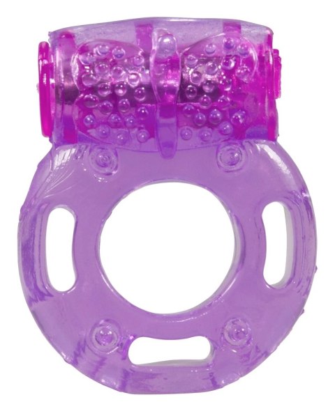 You2Toys Butterfly - elastyczny pierścień wibrujący fioletowy 3 cm You2Toys Butterfly - elastyczny pierścień wibrujący fioletowy 3 cm