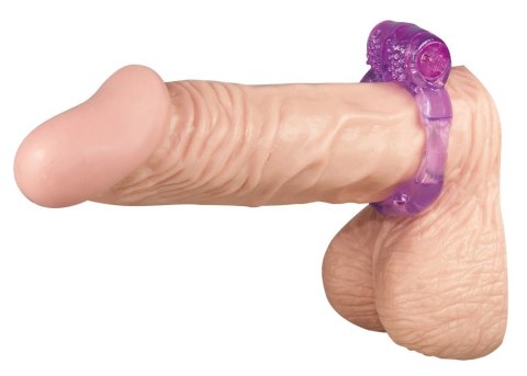 You2Toys Butterfly - elastyczny pierścień wibrujący fioletowy 3 cm You2Toys Butterfly - elastyczny pierścień wibrujący fioletowy 3 cm