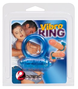 You2Toys Wibrujący Pierścień Intymny Elastyczny TPE ABS