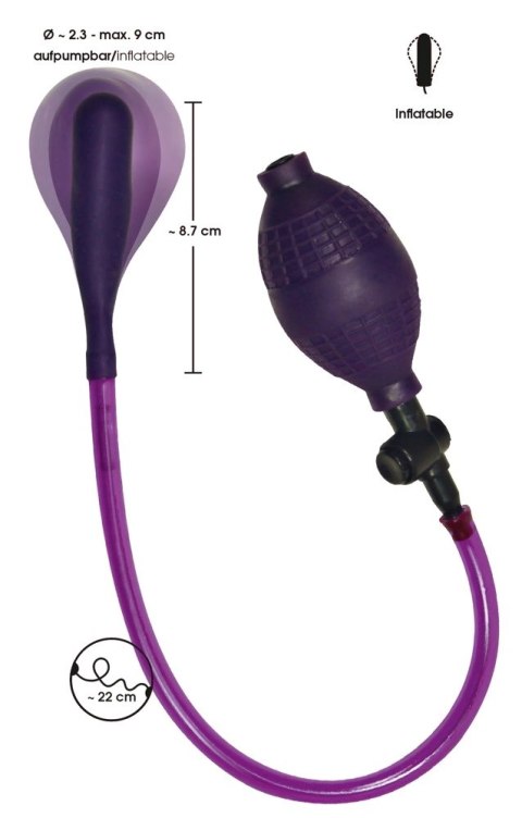 Bad Kitty Balon Intymny Fioletowy Pompowany Ręcznie 8,7 cm Bad Kitty Balon Intymny Fioletowy Pompowany Ręcznie 8,7 cm