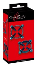 Bad Kitty Zaciski na sutki Blue Moon z 4 śrubami, stal nierdzewna