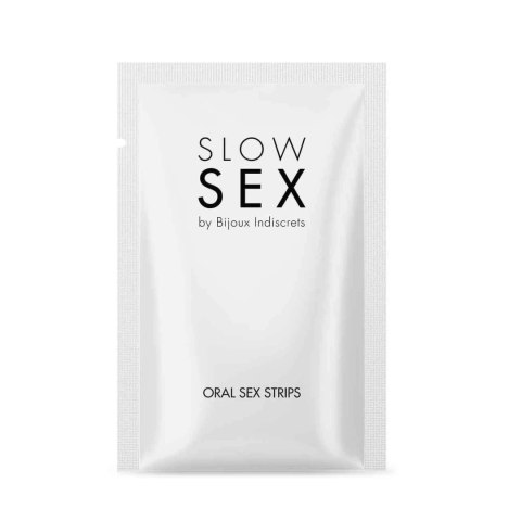Bijoux Indiscrets Slow Sex Oral Strips Miętowe Płatki 7 sztuk Bijoux Indiscrets Slow Sex Oral Strips Miętowe Płatki 7 sztuk