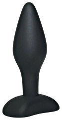 Black Velvets Korek Intymny Mały 9 cm Silikonowy Czarny