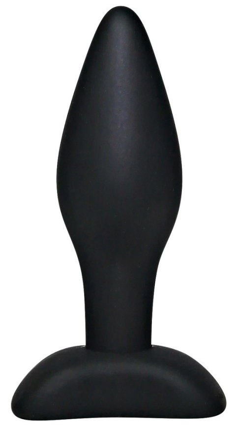 Black Velvets Korek Intymny Mały 9 cm Silikonowy Czarny Black Velvets Korek Intymny Mały 9 cm Silikonowy Czarny