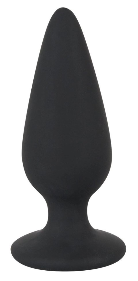 Black Velvets Plug stożkowy silikonowy mały 7,8 cm czarny 40 g Black Velvets Plug stożkowy silikonowy mały 7,8 cm czarny 40 g