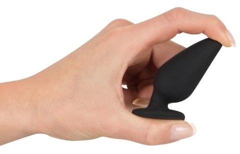 Black Velvets Plug stożkowy silikonowy mały 7,8 cm czarny 40 g Black Velvets Plug stożkowy silikonowy mały 7,8 cm czarny 40 g