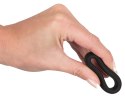 Black Velvets silikonowy pierścień anatomiczny 3,2 cm czarny