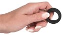 Black Velvets silikonowy pierścień do stymulacji 2,6 cm czarny
