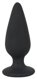 Black Velvets stożkowy korek anatomiczny średni 8,9cm czarny ciężki