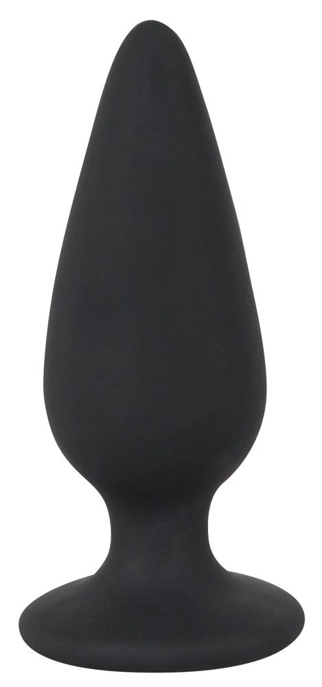 Black Velvets stożkowy korek anatomiczny średni 8,9cm czarny ciężki Black Velvets stożkowy korek anatomiczny średni 8,9cm czarny ciężki