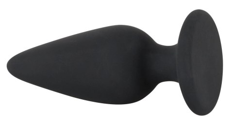 Black Velvets stożkowy korek anatomiczny średni 8,9cm czarny ciężki Black Velvets stożkowy korek anatomiczny średni 8,9cm czarny ciężki