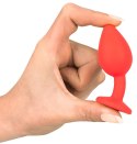 Colorful Joy Korek z Dekoracyjnym Kamieniem Szlachetnym Czerwony 7,2 cm
