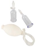 Crystal Clear Multi Sucker - zestaw pompki prożniowej do sutkow i miejsc intymnych