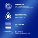 Durex Extra Safe 10 szt. - precyzyjnie anatomiczny, mocno nawilżony model