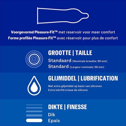 Durex Originals Extra Safe prezerwatywy 3 sztuki szerokość 56 mm Durex Originals Extra Safe prezerwatywy 3 sztuki szerokość 56 mm