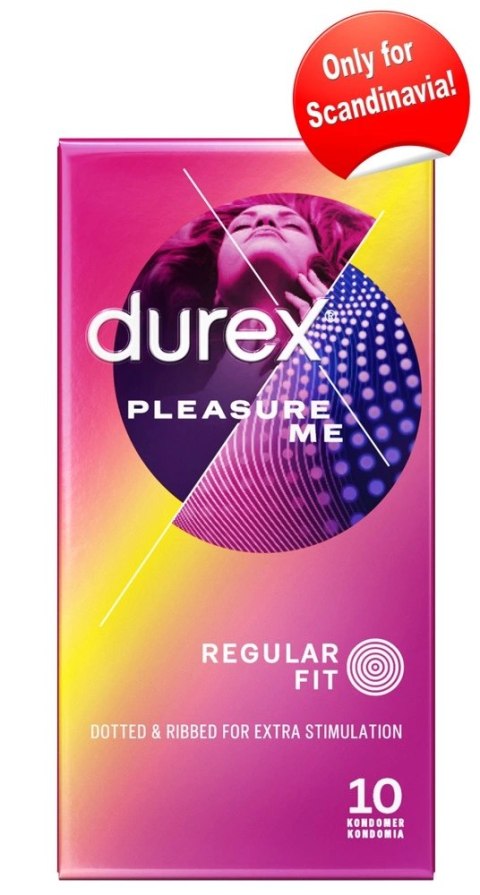 Durex Pleasure Me - Prezerwatywy Żebrowane i Nubbingowane 10 szt. Durex Pleasure Me - Prezerwatywy Żebrowane i Nubbingowane 10 szt.