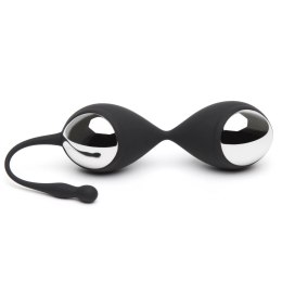 Fifty Shades of Grey Inner Goddess kulki Kegla silikonowe 78g czarne