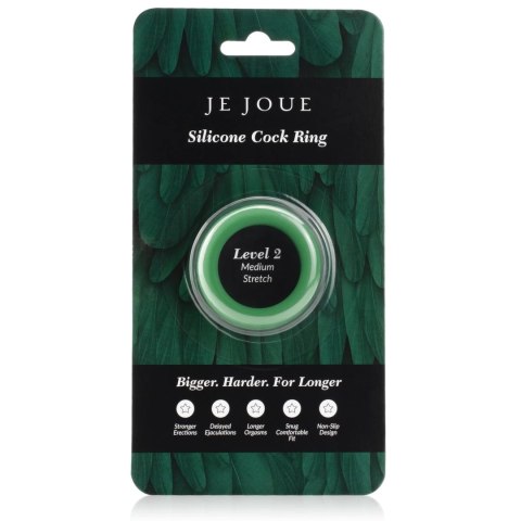 Je Joue Silicone C-Ring Medium Stretch Green - elastyczny pierścień silikonowy Je Joue Silicone C-Ring Medium Stretch Green - elastyczny pierścień silikonowy