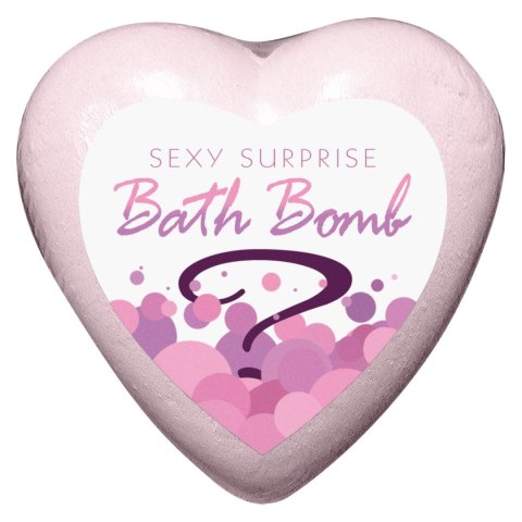 Kheper Games Bath Bomb serce z kapsułą wibracyjną truskawka-szampan Kheper Games Bath Bomb serce z kapsułą wibracyjną truskawka-szampan