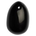 La Gemmes Yoni Egg Black Obsidian S - naturalna kulka do ćwiczeń mięśni