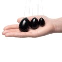 La Gemmes Yoni Egg Black Obsidian S - naturalna kulka do ćwiczeń mięśni