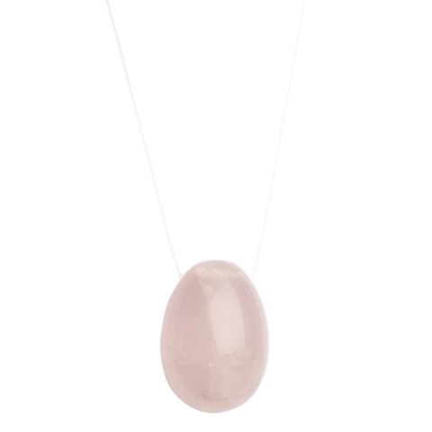 La Gemmes Yoni Egg Rose Quartz S - kamień naturalny, rozmiar S La Gemmes Yoni Egg Rose Quartz S - kamień naturalny, rozmiar S
